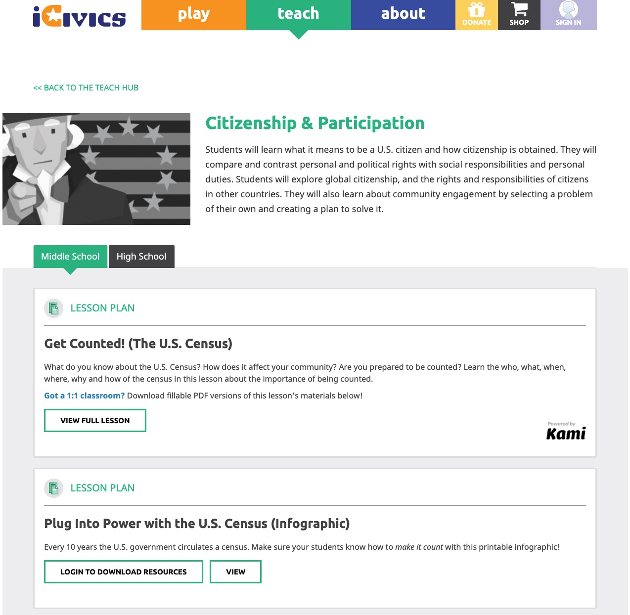 Cidadania e Participação